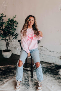 Pink Tailgate Sweatshirt