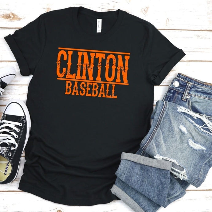 Classic Clinton Baseball T-Shirt