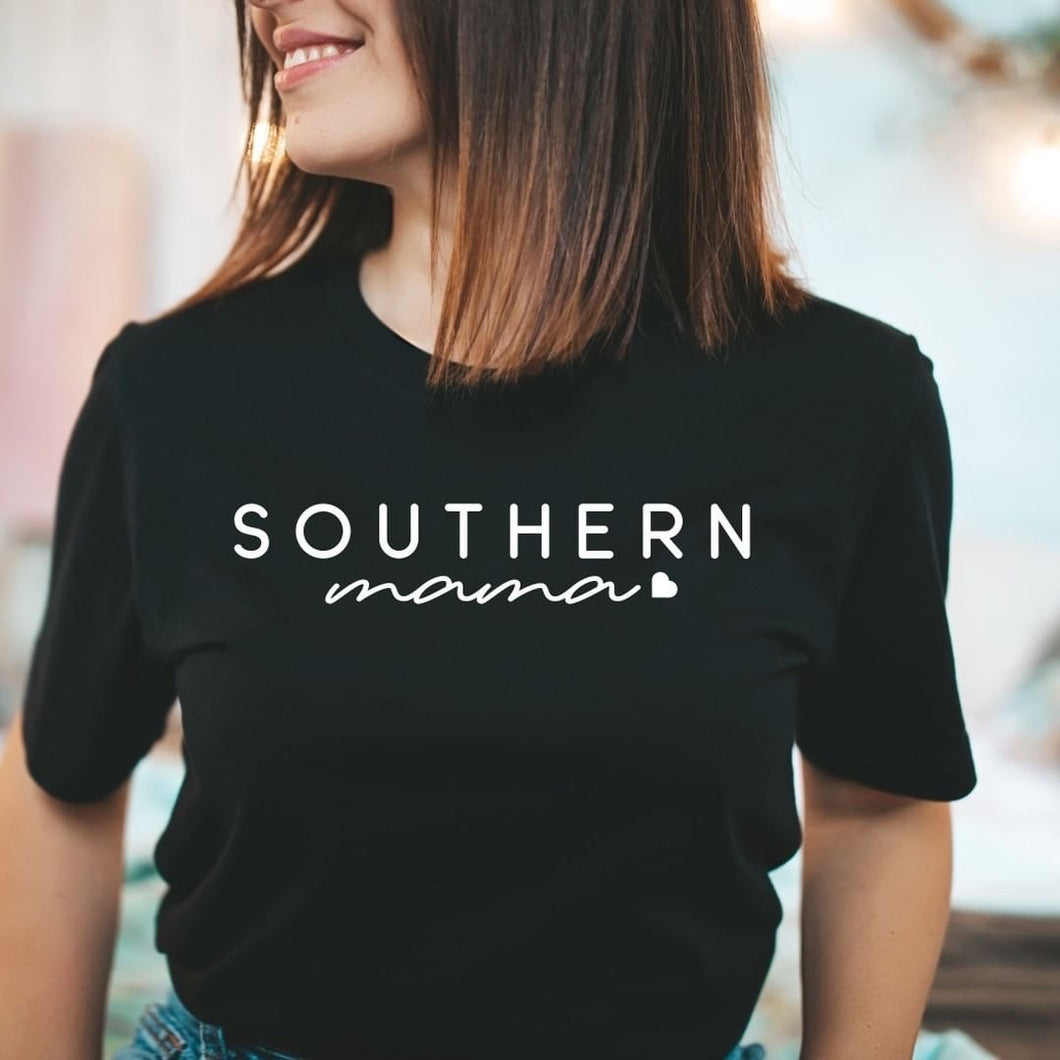Southern Mama T-shirt - Black
