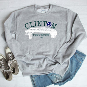Clinton Classic Bridge Sweatshirt - Grey