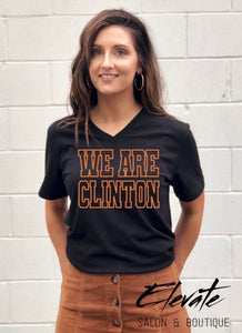 We Are Clinton T-Shirt- Black