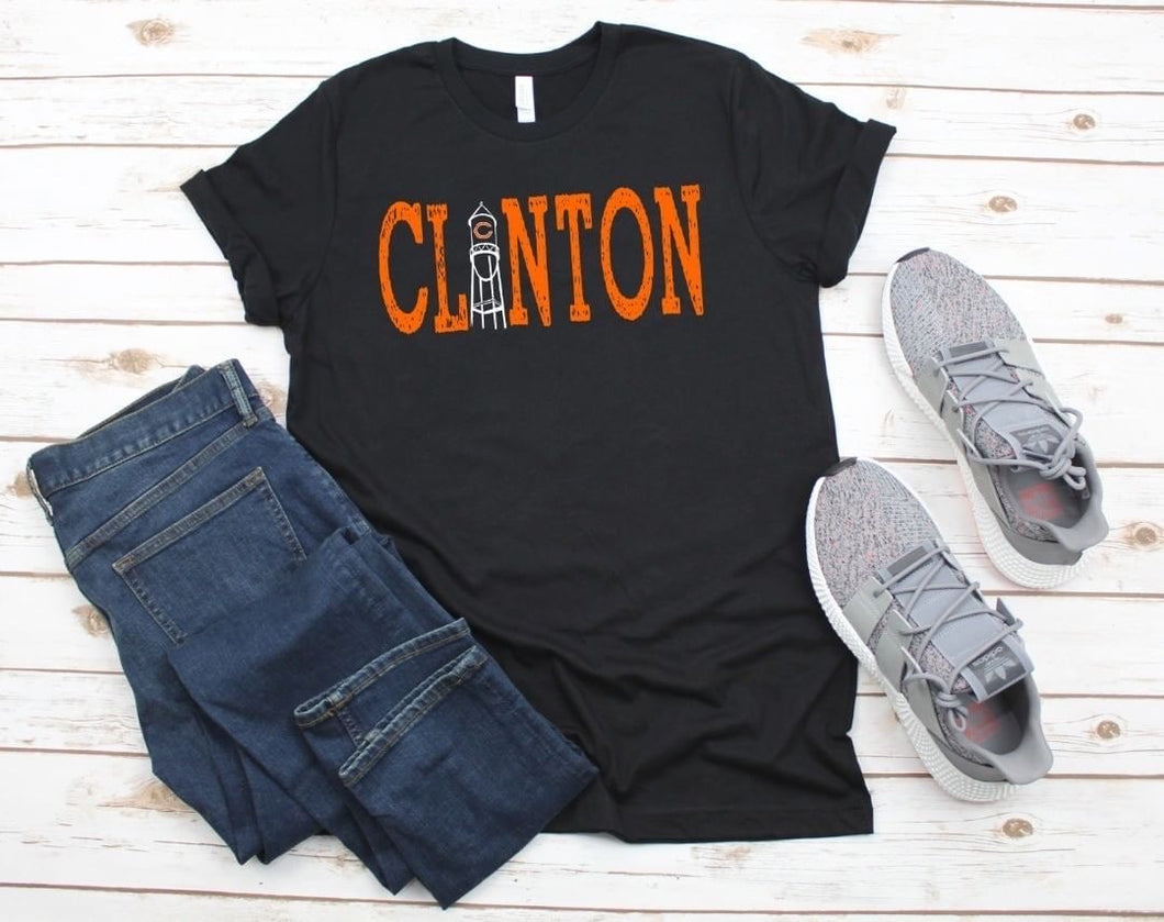 Clinton Tower T-Shirt - Black