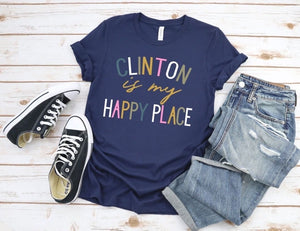 Clinton Happy Place T-Shirt