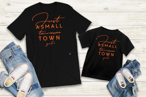 Just a Small Town Girl T-Shirt - Black