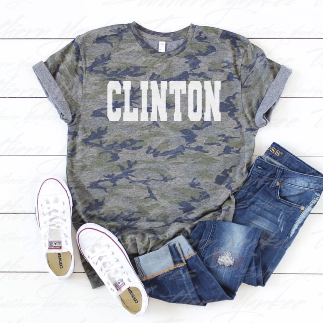 Clinton Camo T-Shirt